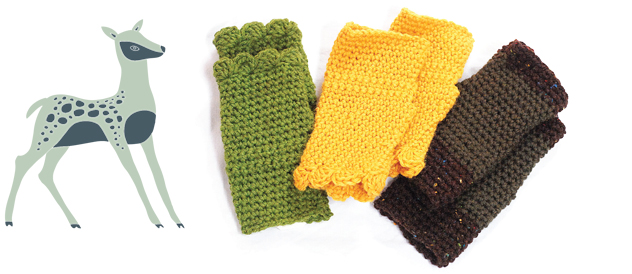 Submerge-Locally Made Fingerless Gloves