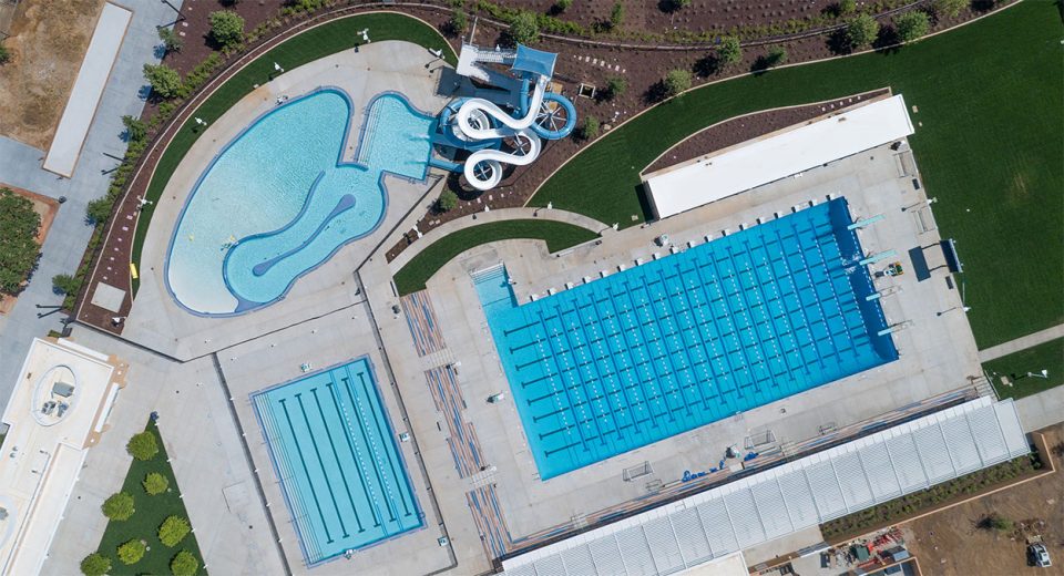 Elk Grove’s Massive New Aquatics Center Is Open and Features a Lazy